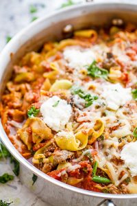 Lasagna Zucchini Noodles (Zoodles)