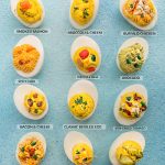 Low Carb Deviled Eggs - 12 different ways are the perfect easy make-ahead appetizers for Easter Mother's Day or any weekend or holiday brunch. Best of all, they are low carb, keto and packed with protein.