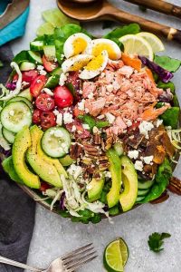 Keto Salmon Salad