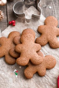 Low Carb Gingerbread Men Cookies