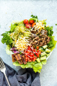 Low Carb Burger Bowl
